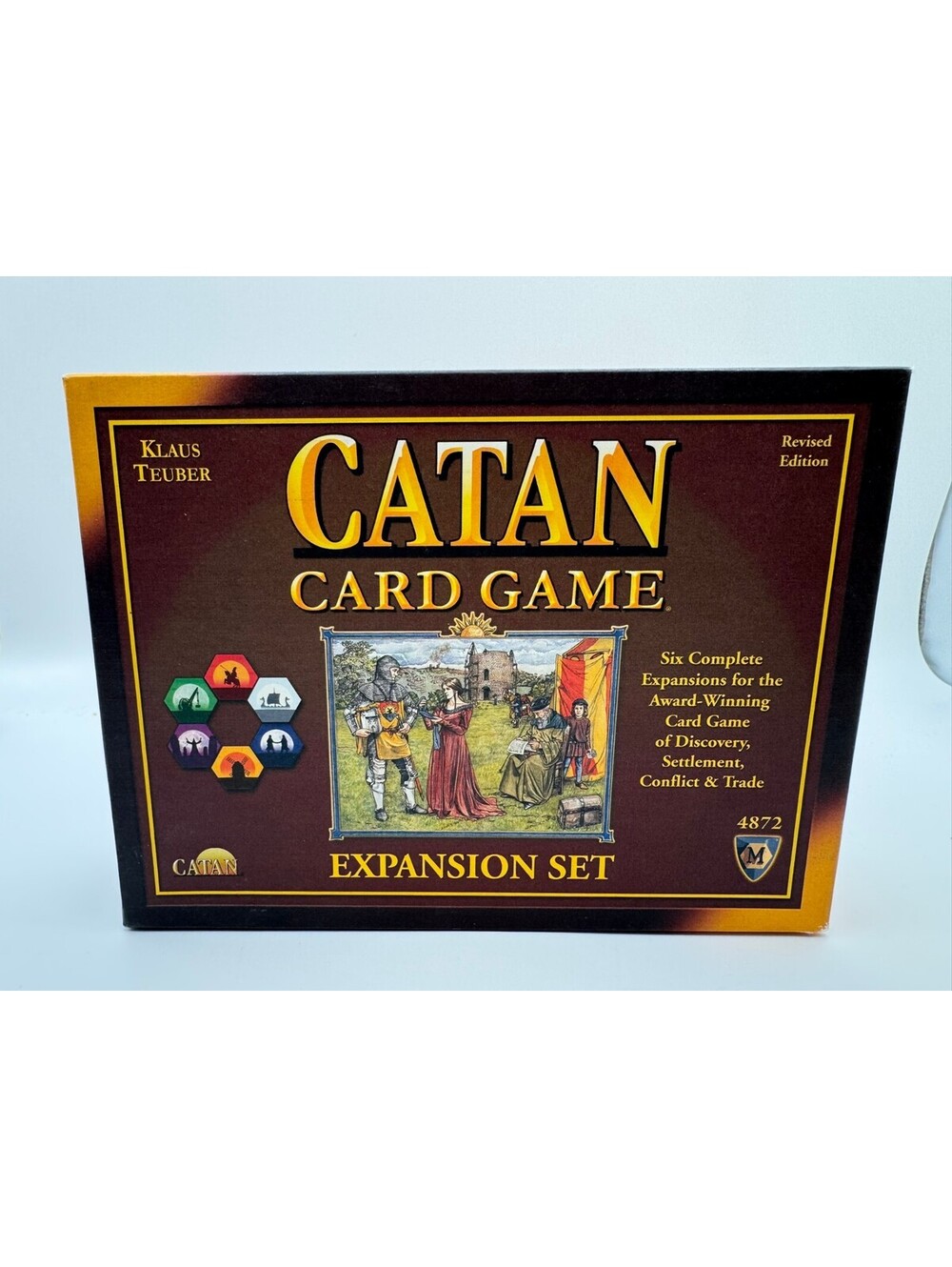 Catan Card Game Revised Edition  Mayfair 485 Klaus Teuber Classic- Complete